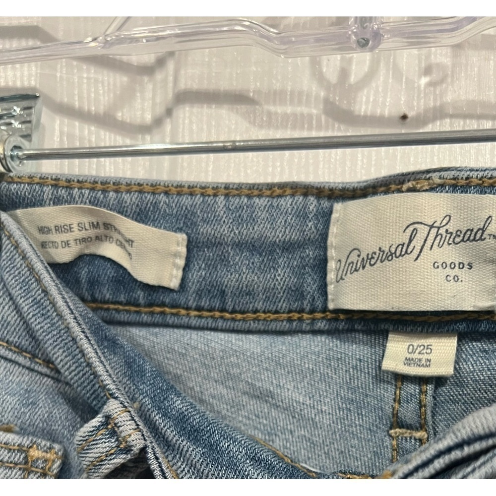 Universal Thread High Rise Slim Straight - Picture 3 of 4